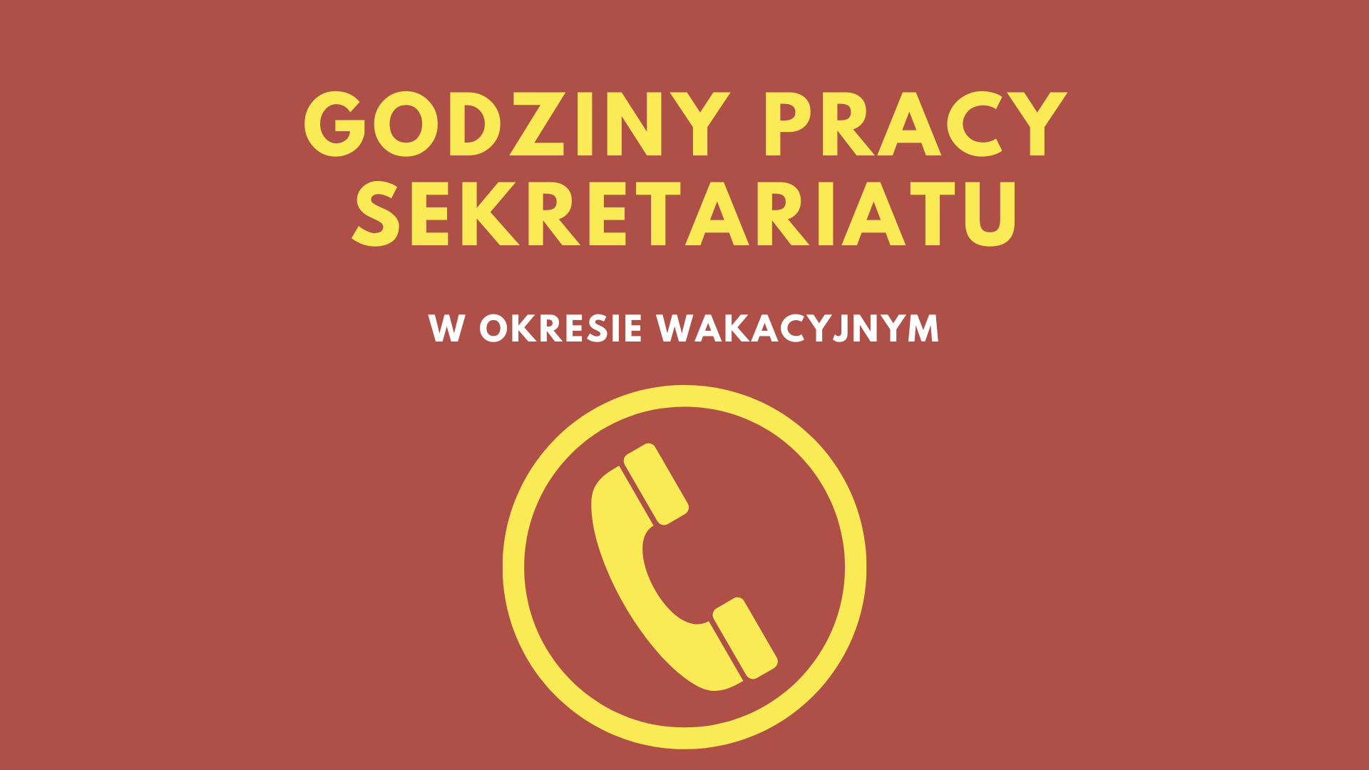 Godziny otwarcia