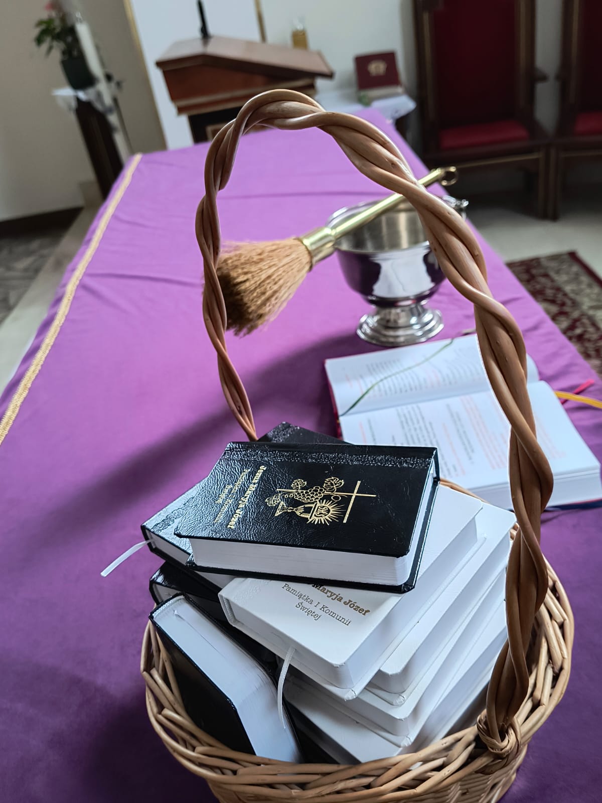 Poświęcenie modlitewników